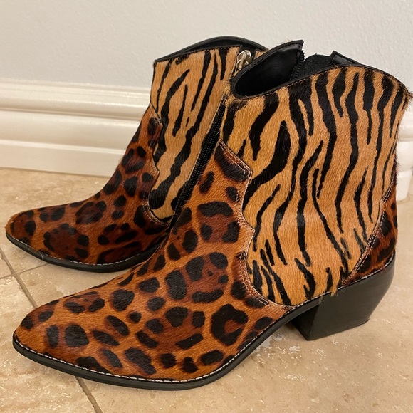 Vicenza real hair/ leather boots. Excellent condition. Size 37 US 8 from Brazil - Picture 4 of 6